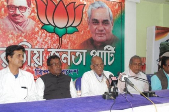 Ahead of TTAADC election 366 members of CPI (M), Congress and INPT join BJP Ahead of TTAADC election 366 members of CPI (M), Congress and INPT join BJP